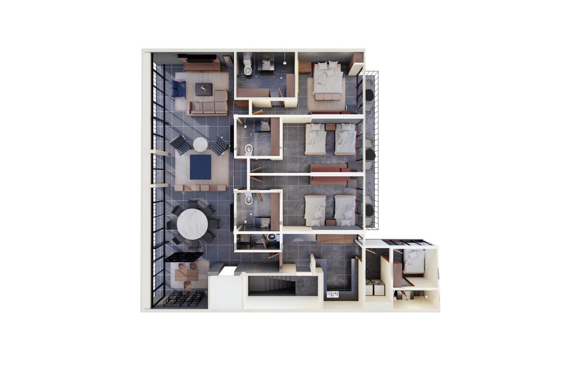 Capitalia - Luxury Apartments - Polanco Moliere メキシコシティ 部屋 写真